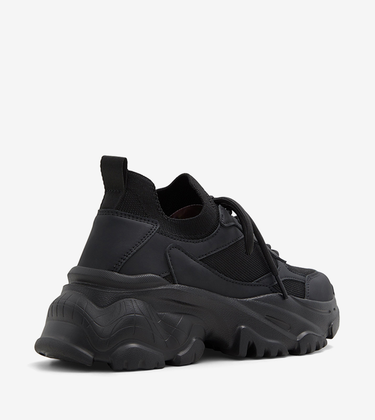 Buy Call It Spring OBII Low Top Chunky Sneakers In Black