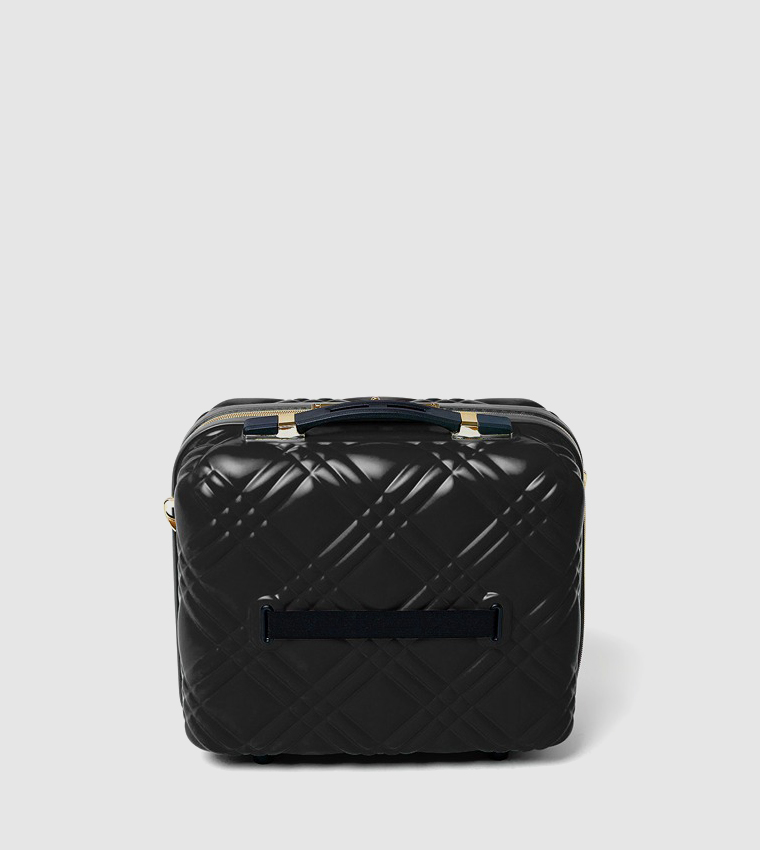 Logo Detail Mini Hard Shell Luggage Bag, 30cm