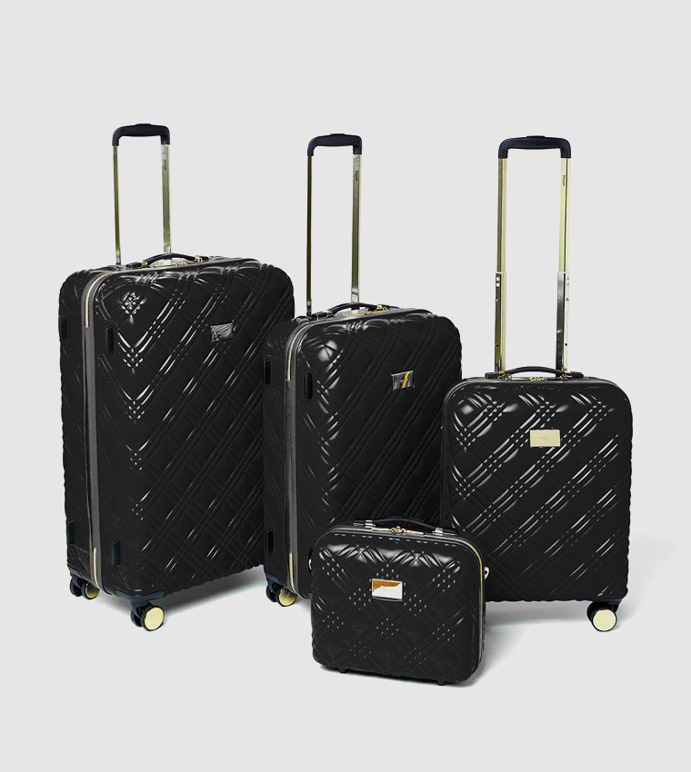 Logo Detail Mini Hard Shell Luggage Bag, 30cm