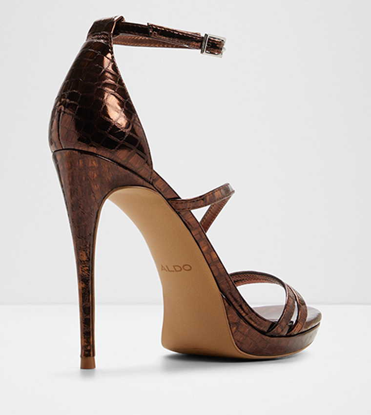 ODELLA Ankle Strap Heel Sandals