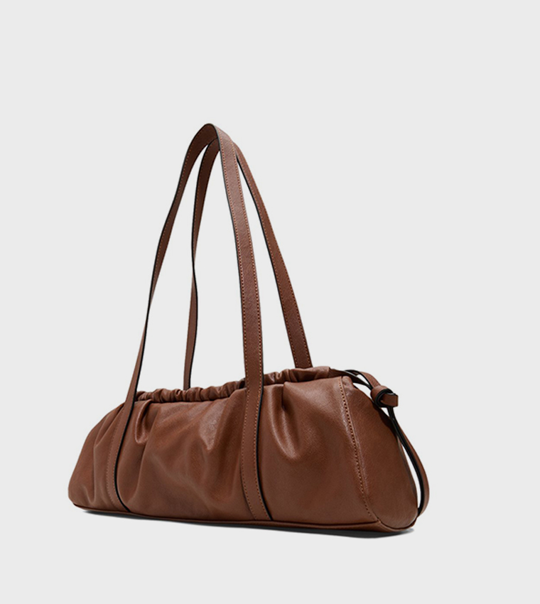 ODESSAA Textured Shoulder Bag