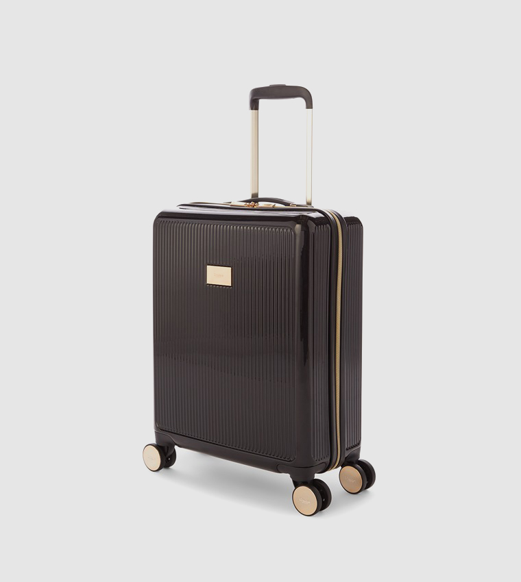 Logo Detail Hard Shell Trolley Bag, 55cm