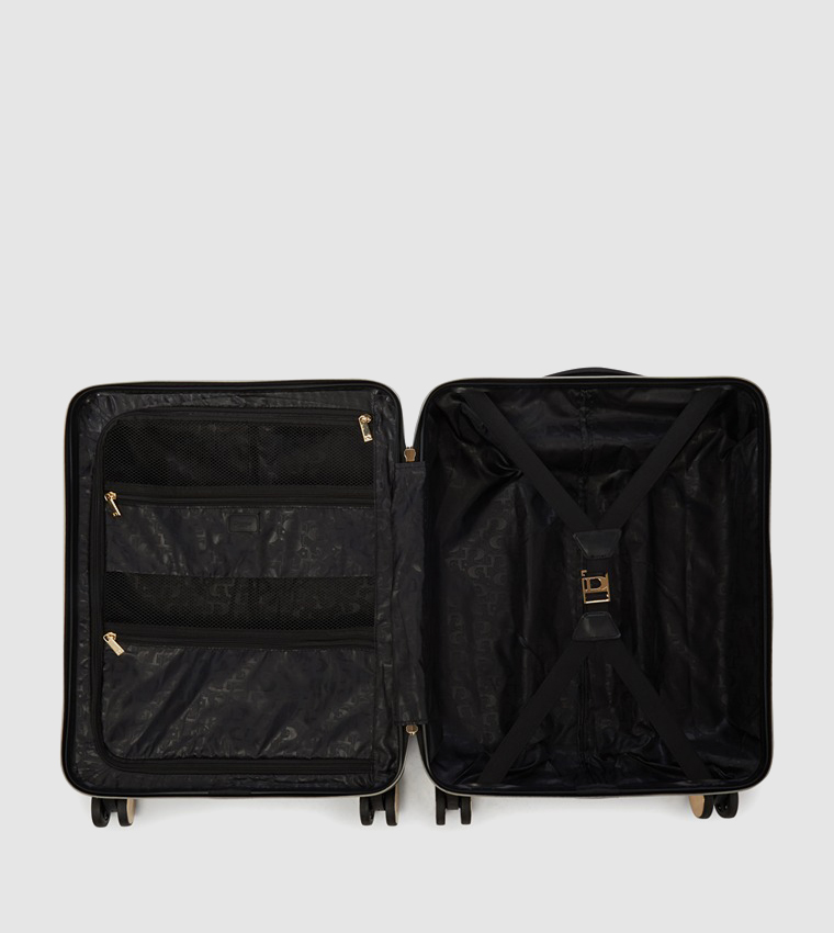 Logo Detail Hard Shell Trolley Bag, 55cm