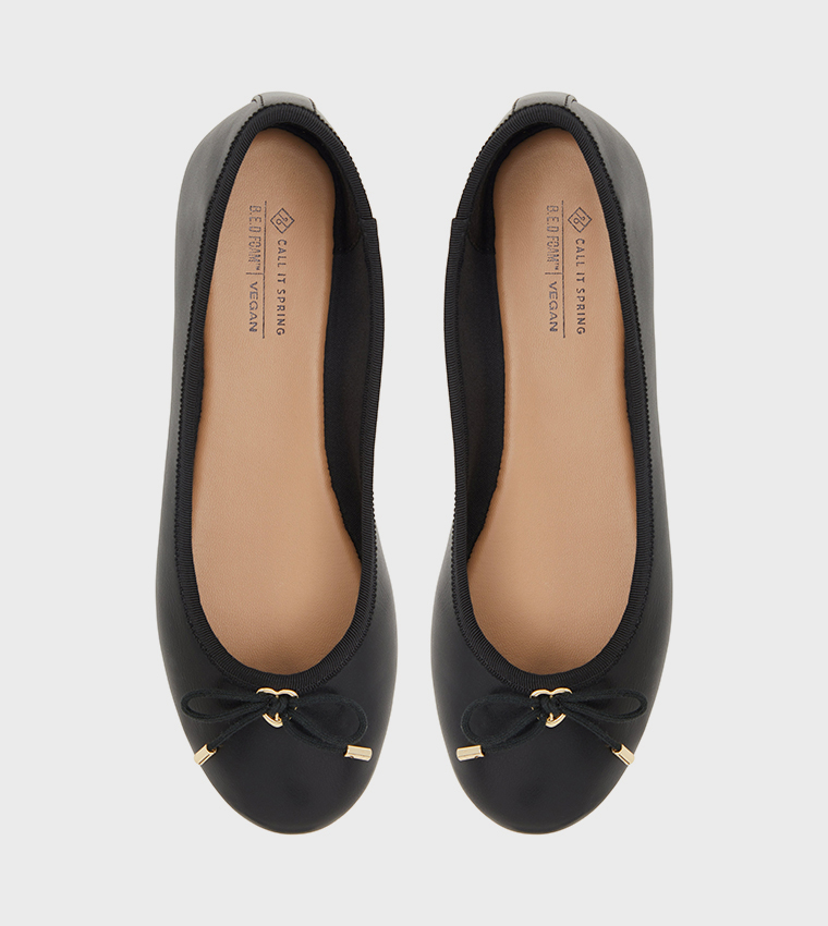 OLIVIIAA Bow Detail Ballerinas