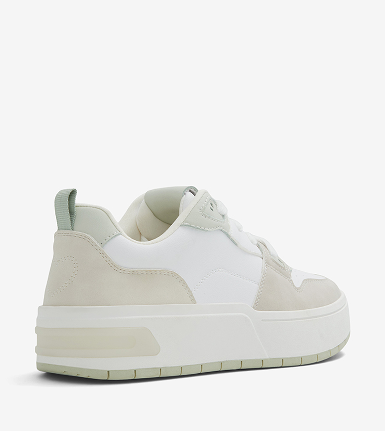 OLLI Color Block Lace-Up Sneakers
