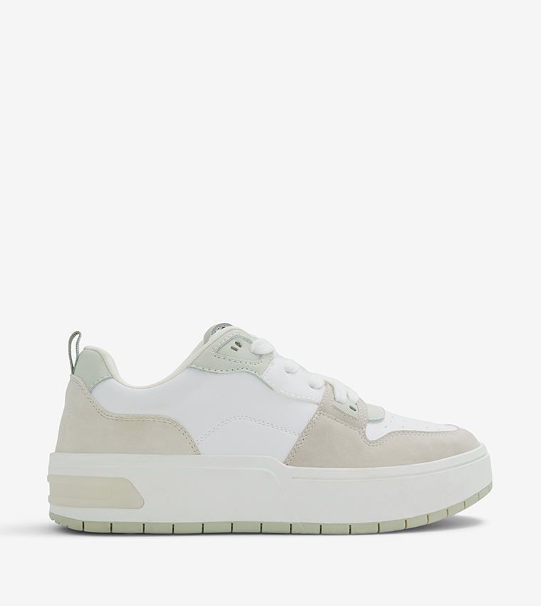 OLLI Color Block Lace-Up Sneakers