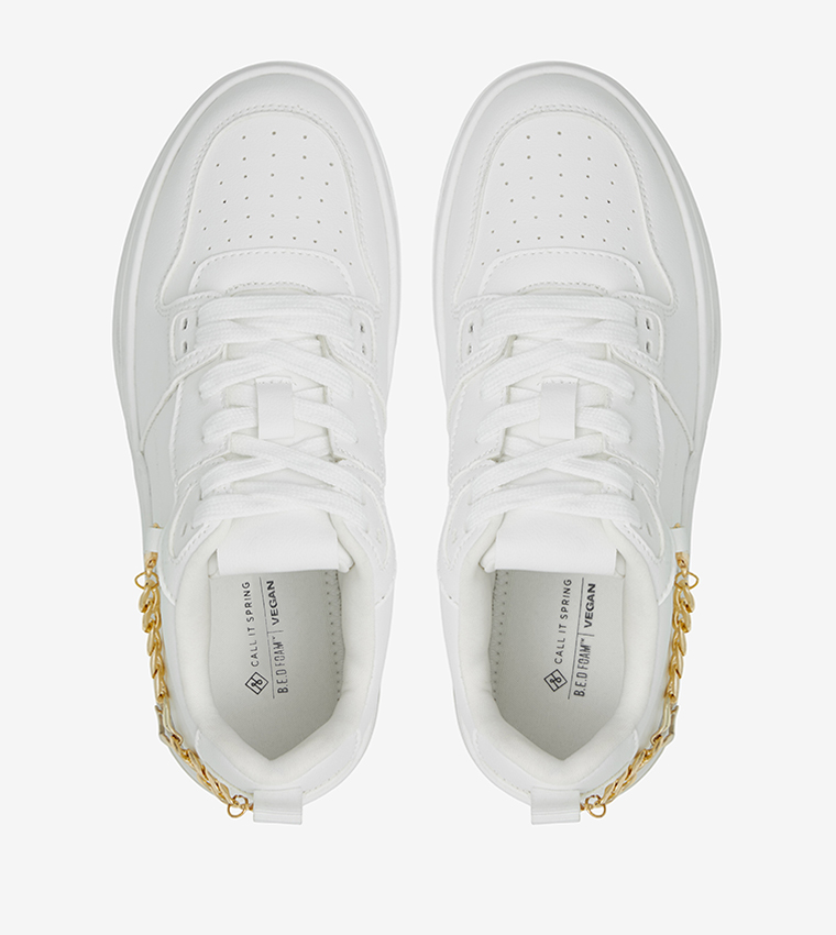 OLLI Color Block Lace-Up Sneakers