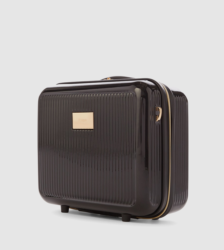 Logo Detail Mini Hard Shell Luggage Bag, 30cm