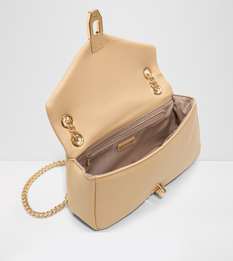 OLYVIA Textured Flap Crossbody Bag