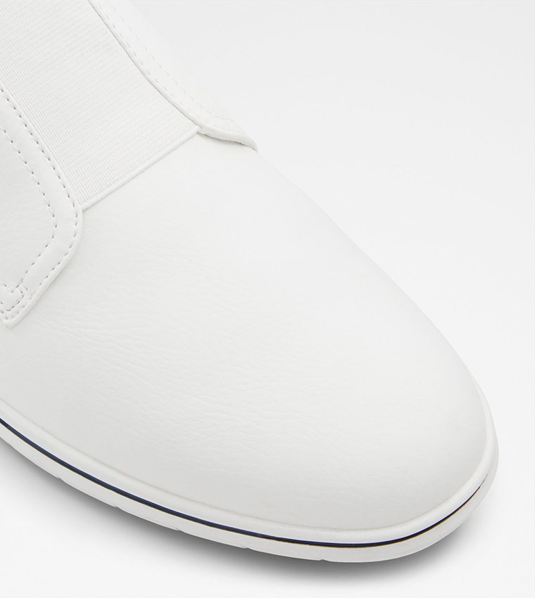 Buy Aldo ONALITH Textured Slip On Shoes In White | 6thStreet UAE
