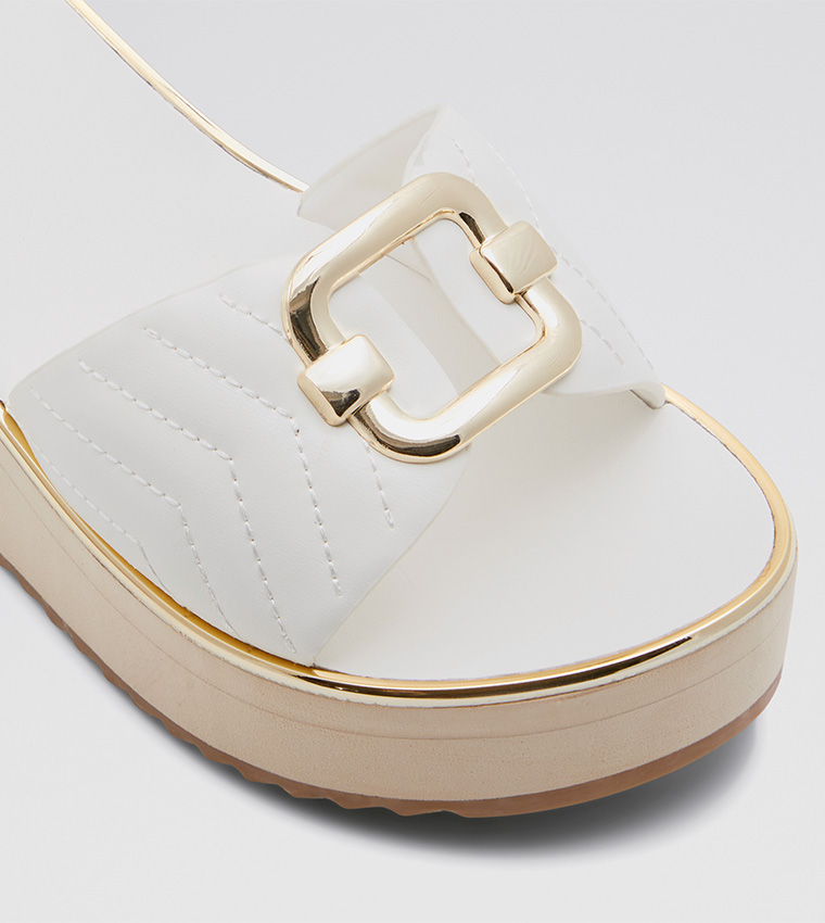 ONAYLLAN Embellished Wedge Sandals