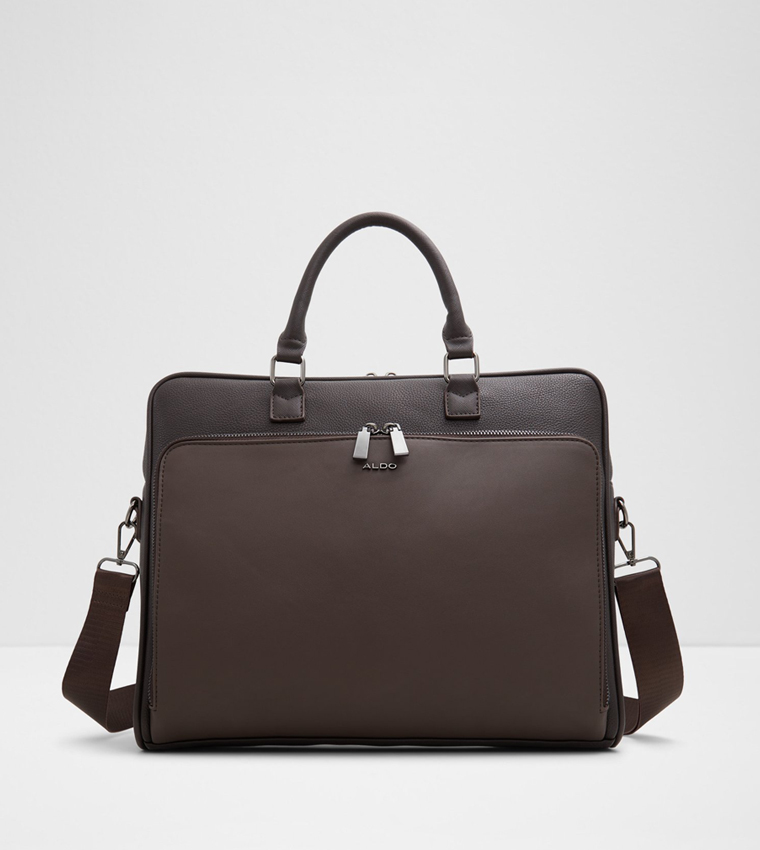 Buy Aldo ONIAMOND Textured Laptop Bag In Brown 6thStreet Bahrain
