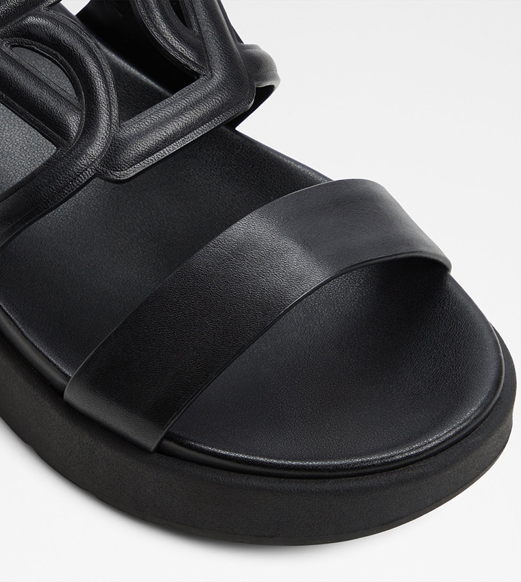 ONUVIA Textured Platform Sandals
