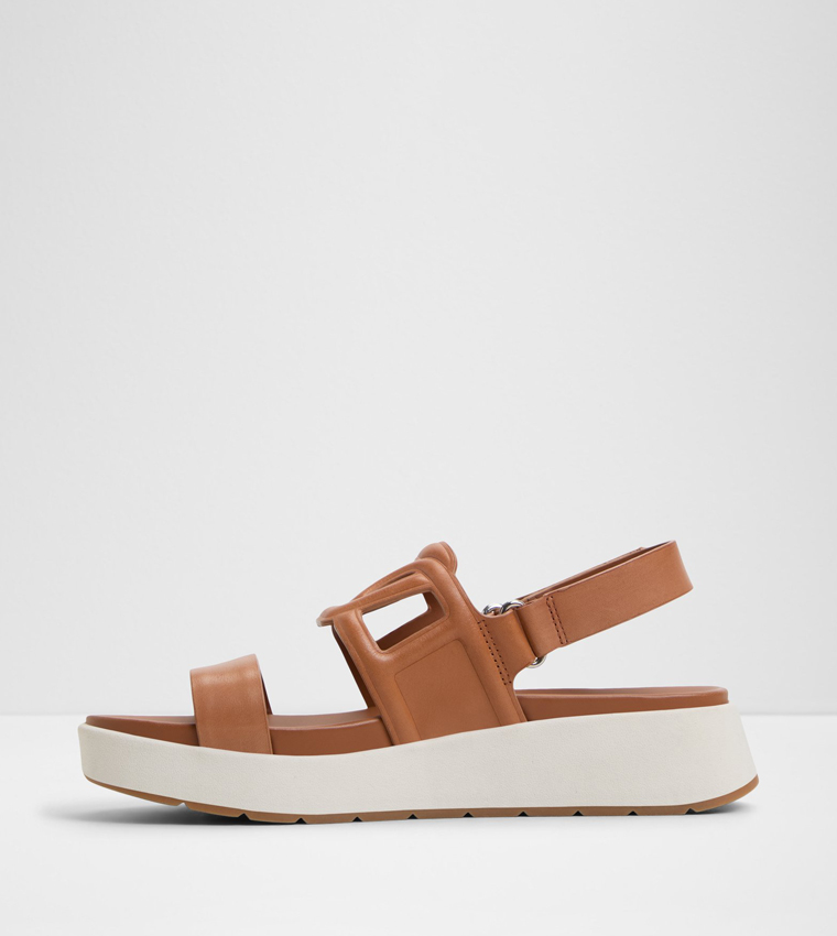 ONUVIA Textured Platform Sandals