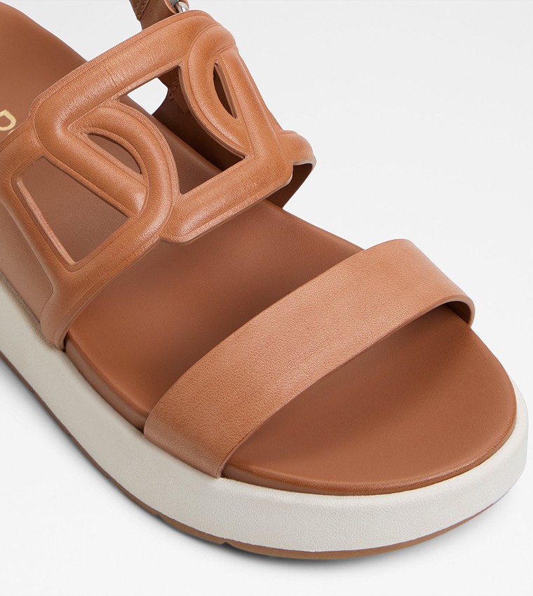 ONUVIA Textured Platform Sandals