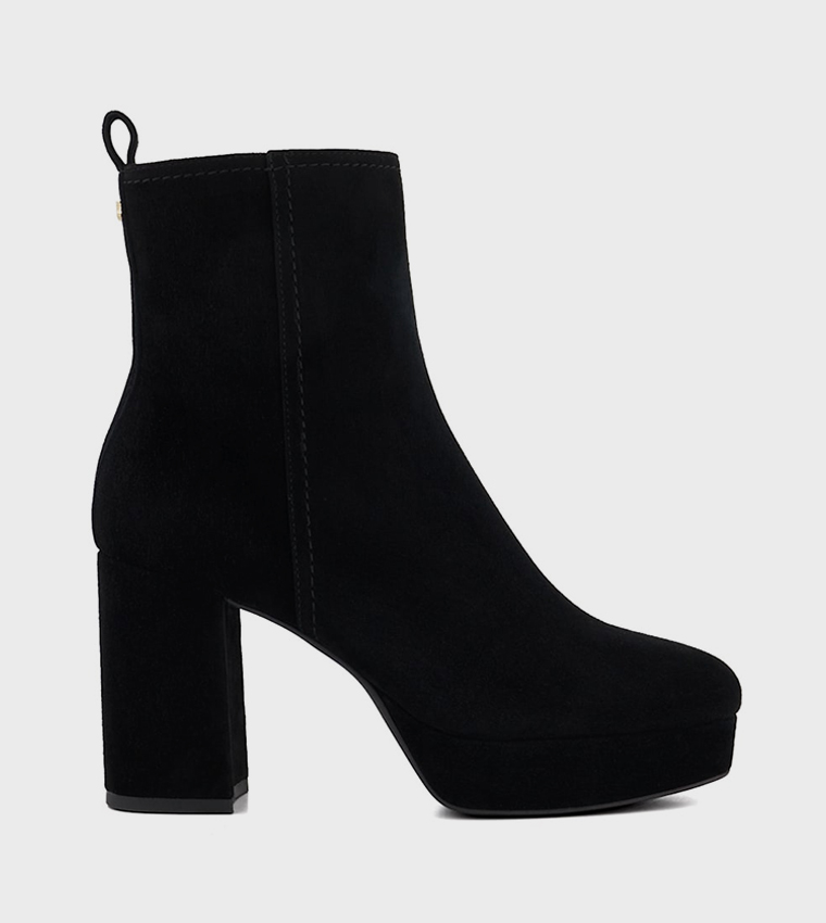 Dune grey suede ankle cheap boots