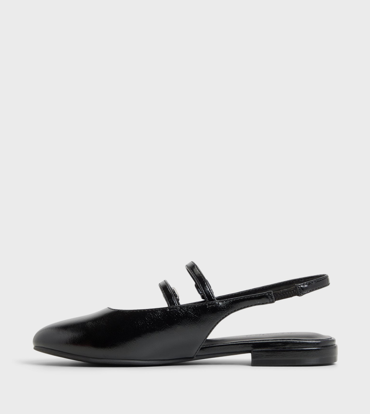 OPHELLIA Buckle Detail Flat Shoes