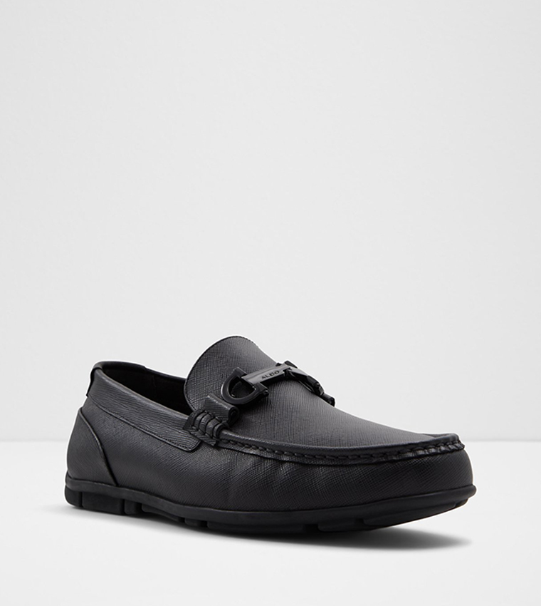 ORLOVOFLEXX-IN Textured Leather Loafers