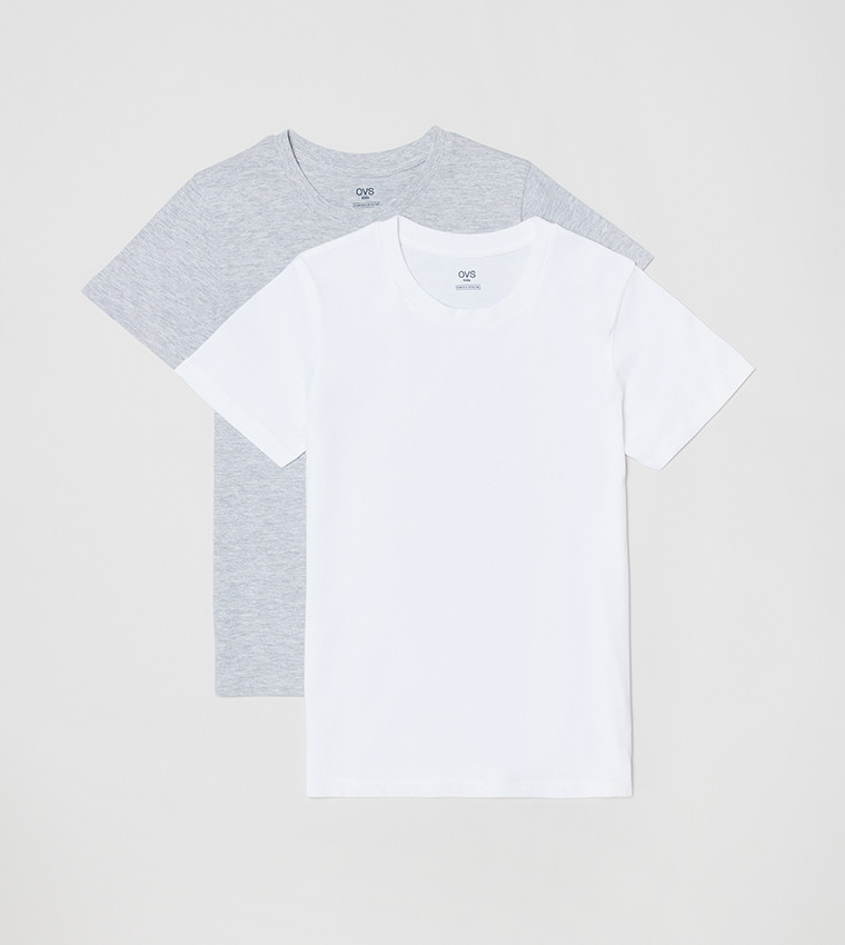 2-Pack Solid Undershirts
