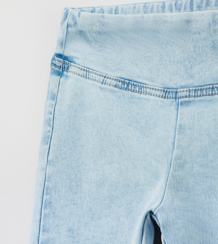 Solid High-Rise Jeggings