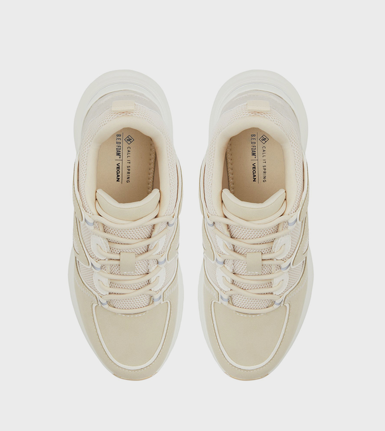 OZZIE Round Toe Chunky Sneakers