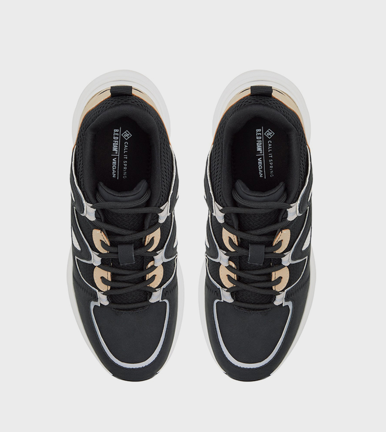 OZZIE Round Toe Chunky Sneakers