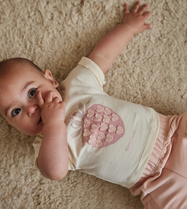 DIRKJE Printed T-Shirt and Shorts Set