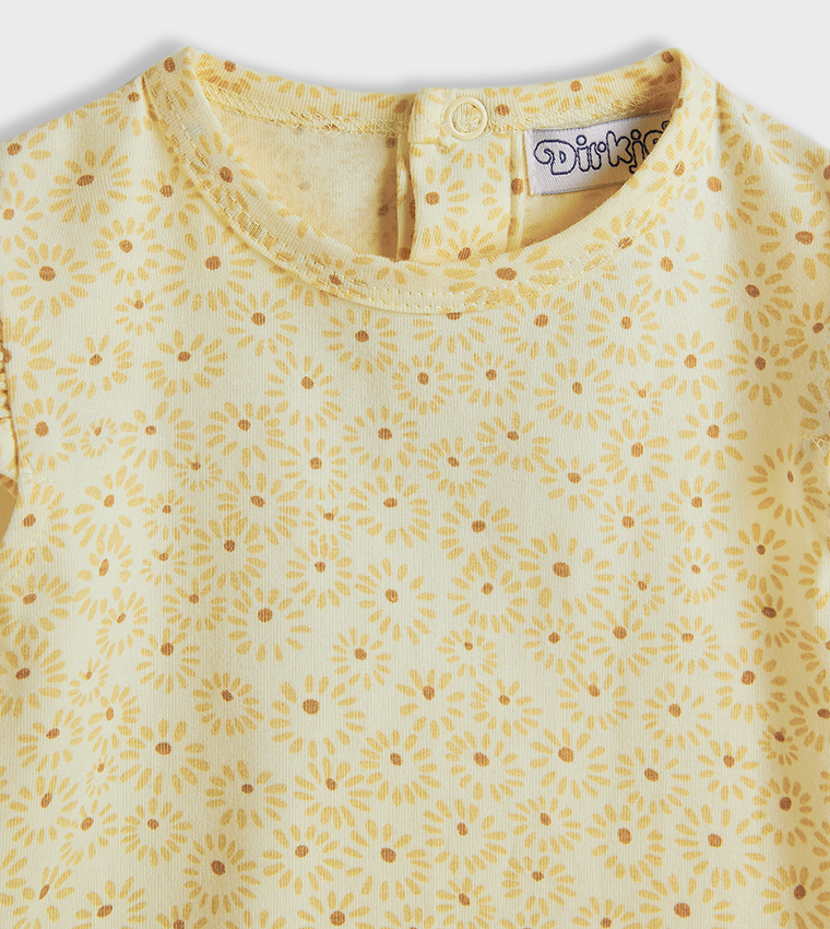 DIRKJE Printed T-Shirt and Shorts Set