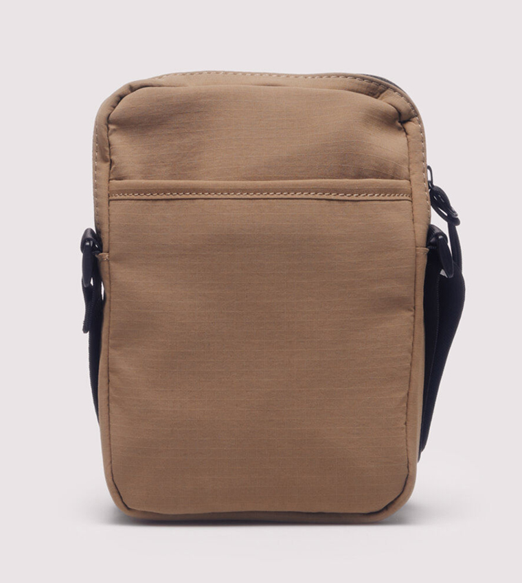 Logo Detail Ripstock Crossbody Bag