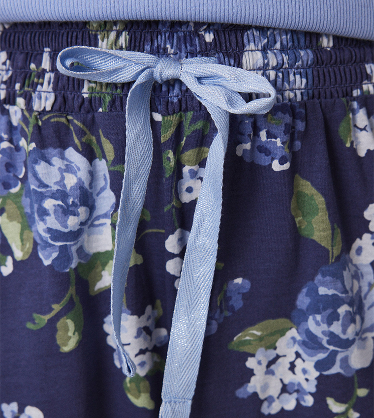 Printed Long Sleeves Pyjama Set