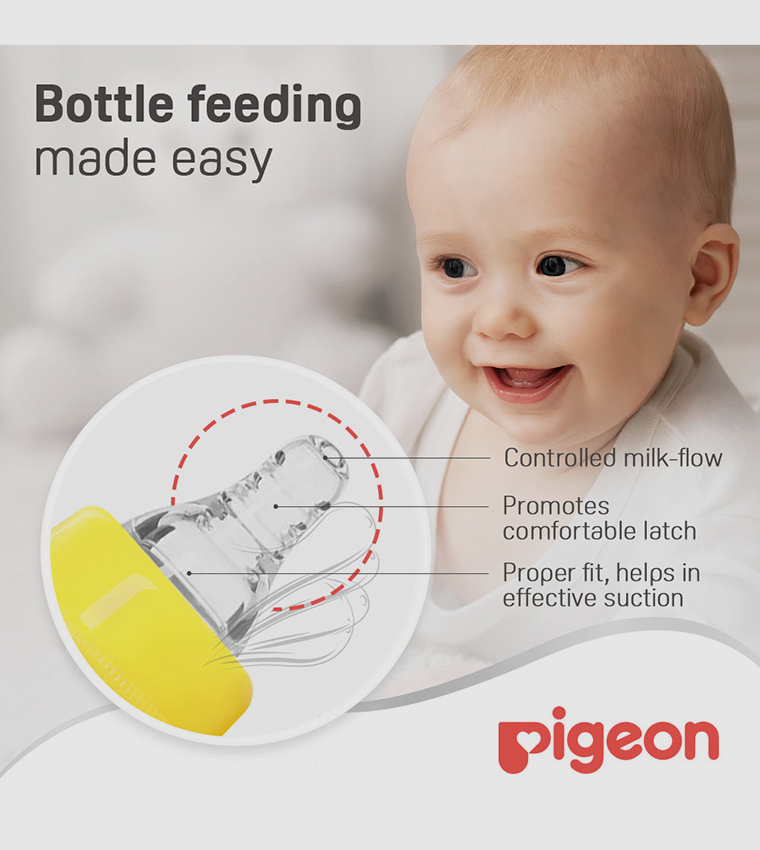 Glass Feeding Bottle K-6 200ml