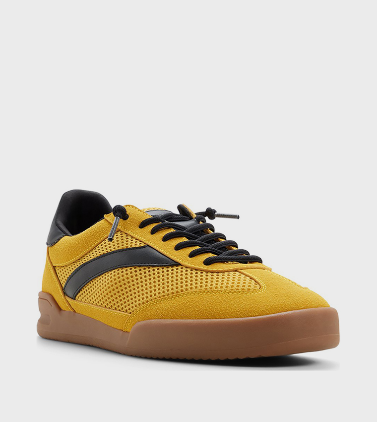 PAMONA Color Block Lace-Up Sneakers