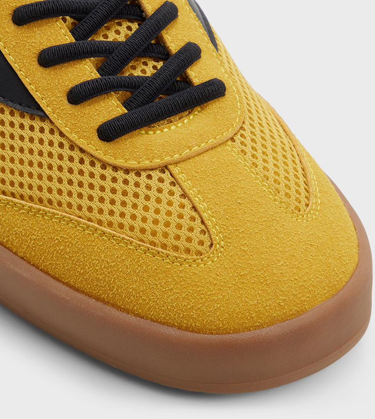 PAMONA Color Block Lace-Up Sneakers