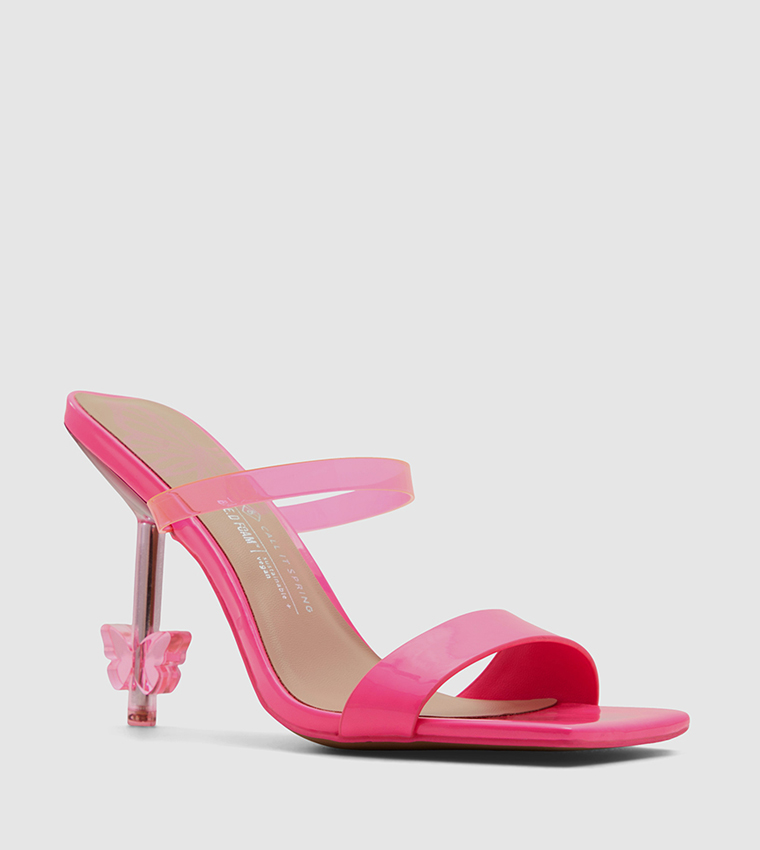 Buy Call It Spring PAPILLON Open Toe Heel Sandals In Pink 6thStreet Oman