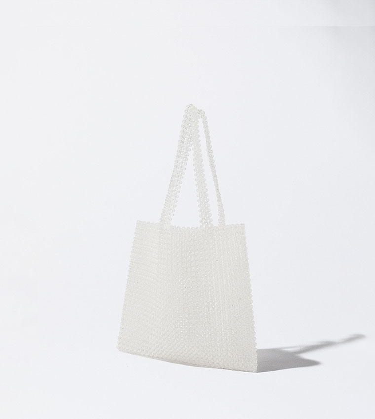 Beaded hotsell tote bag