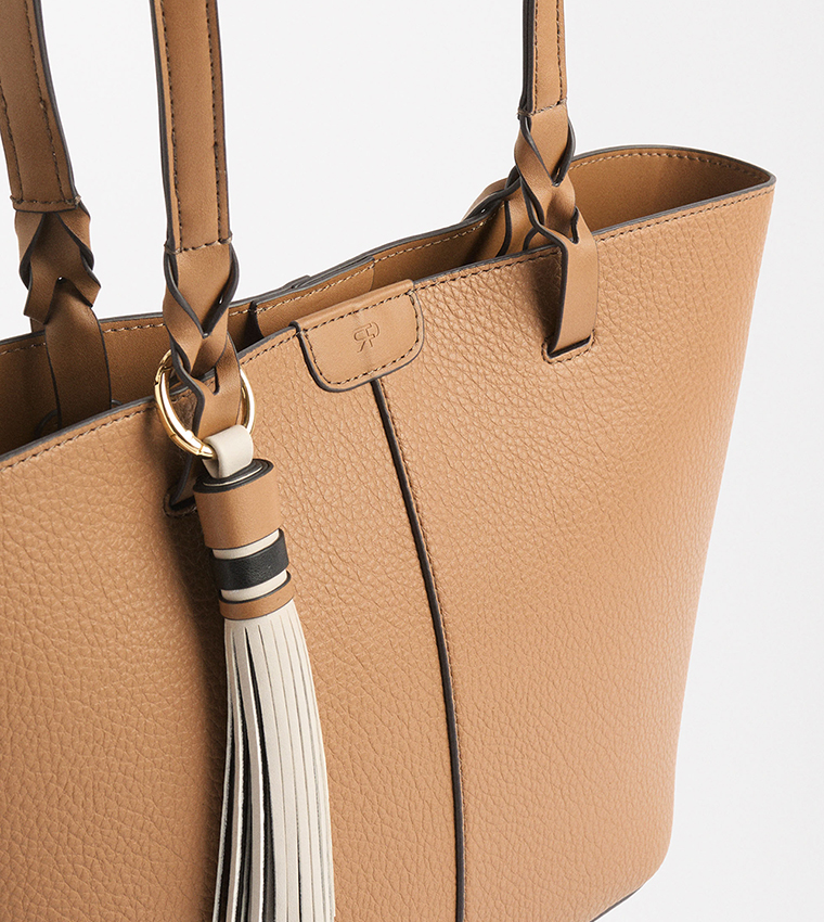 Textured Tote Bag