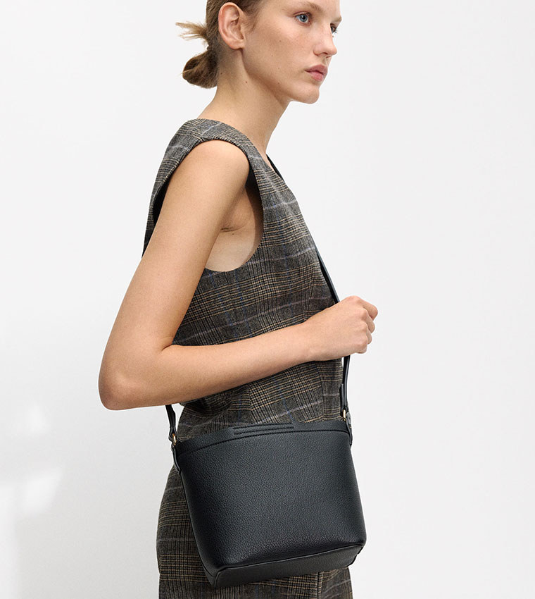 Solid Crossbody Bag