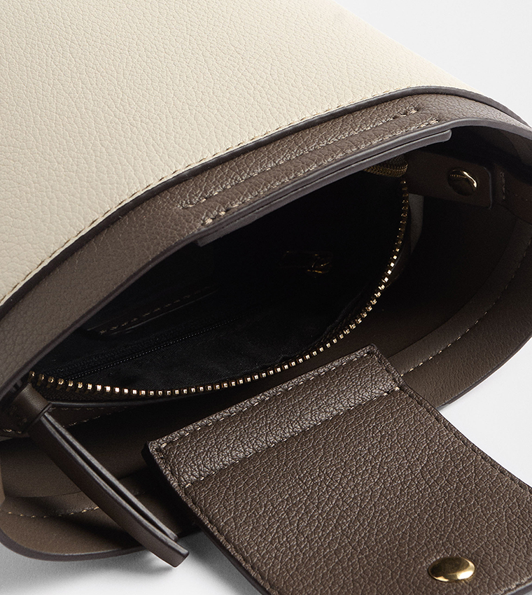 Color Block Crossbody Bag