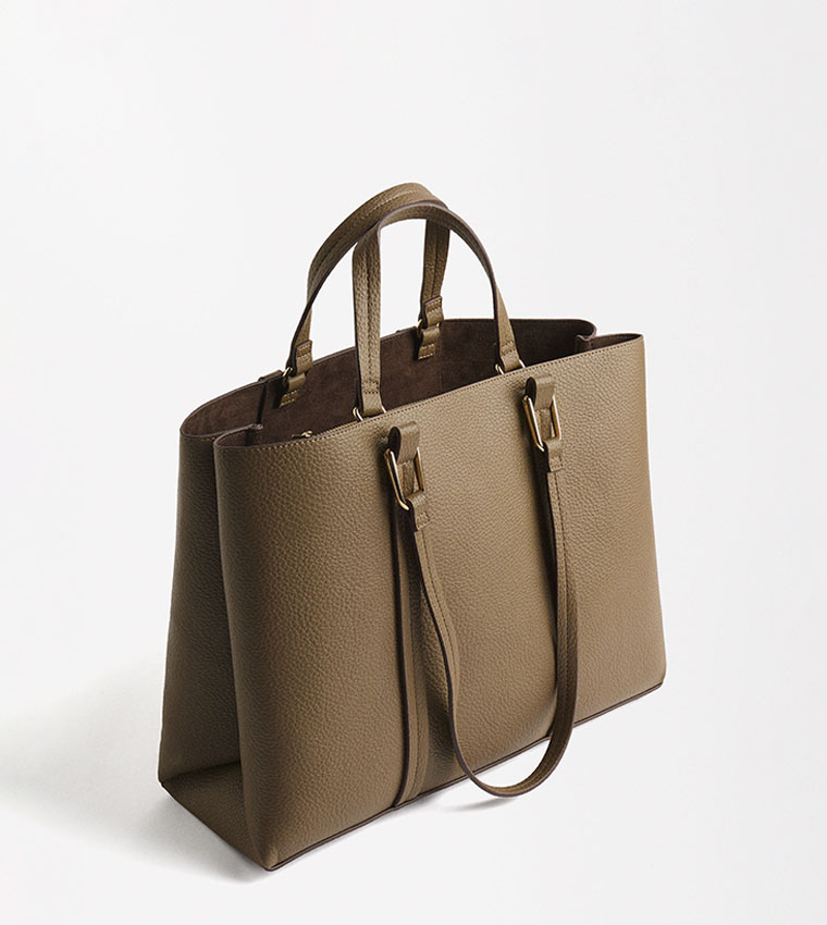 Textured Tote Bag