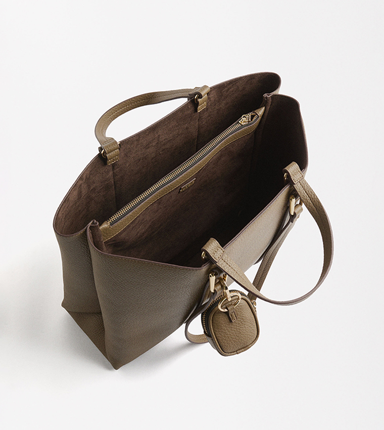 Textured Tote Bag