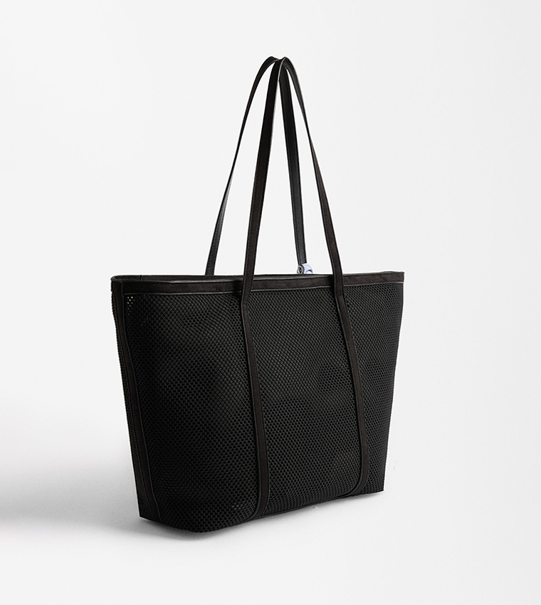 Scarf Mesh Tote Bag