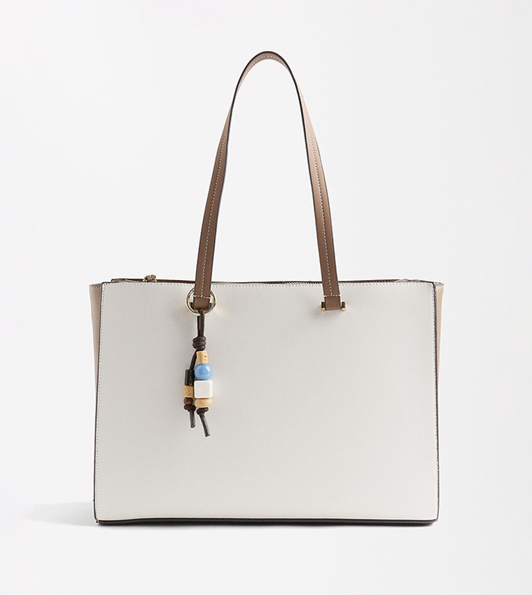 Textured Tote Bag