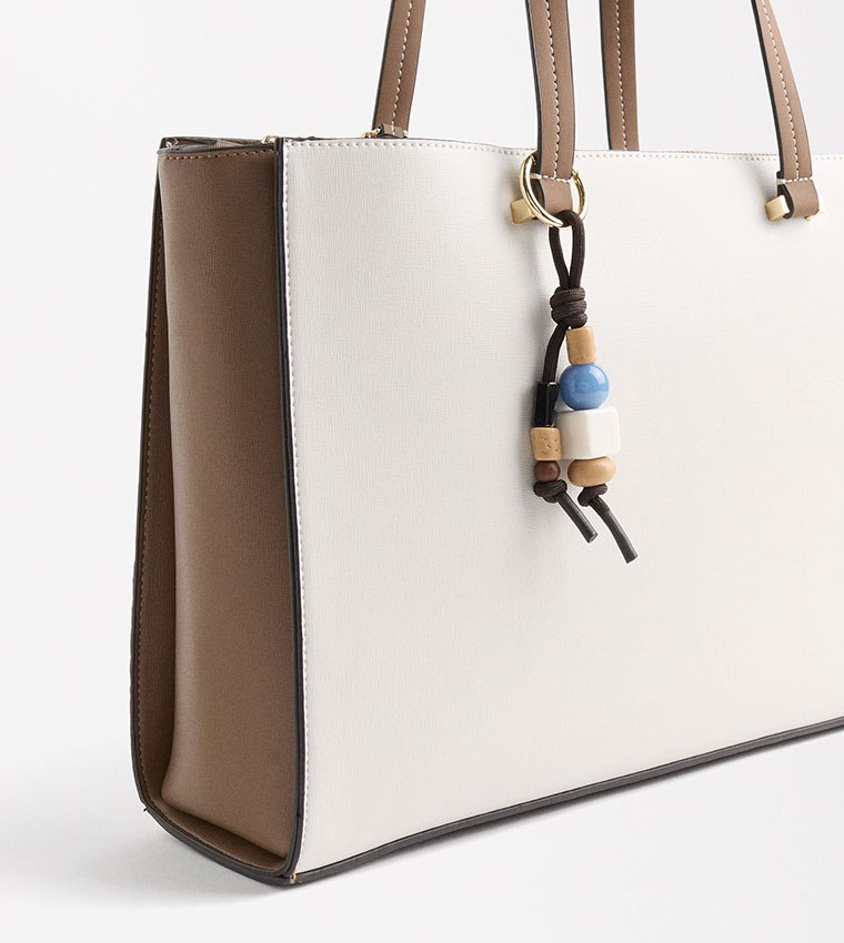Textured Tote Bag
