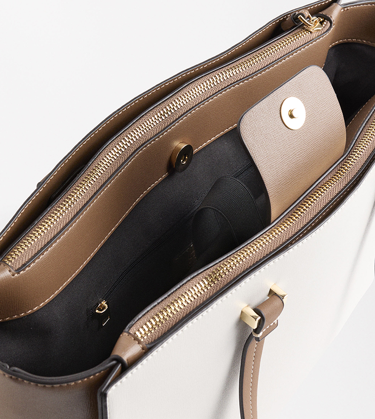 Textured Tote Bag