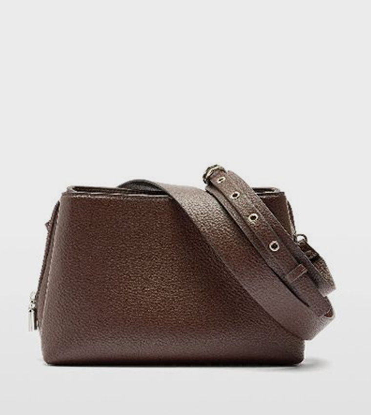 Textured Crossbody Bag