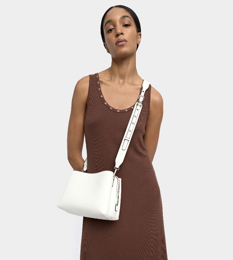Textured Crossbody Bag