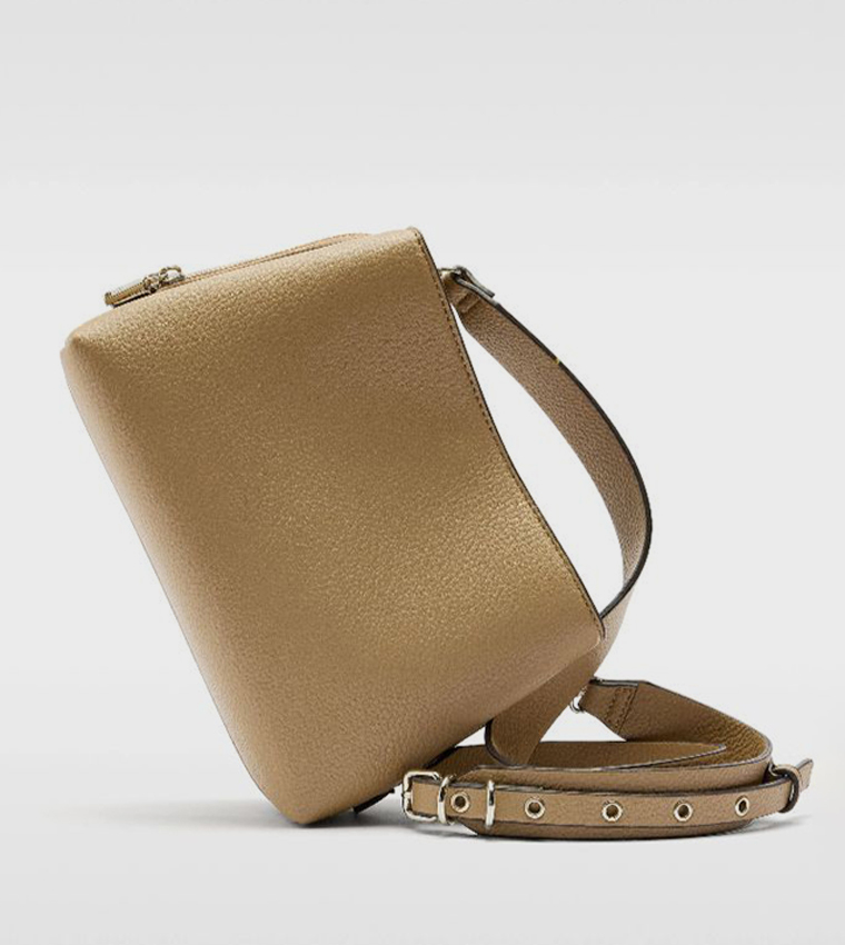 Textured Crossbody Bag