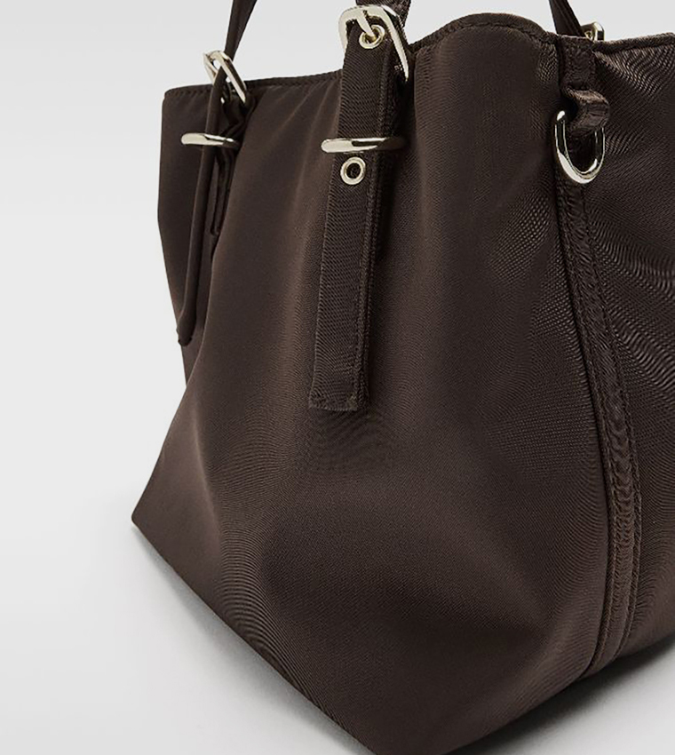 Textured Mini Tote Bag