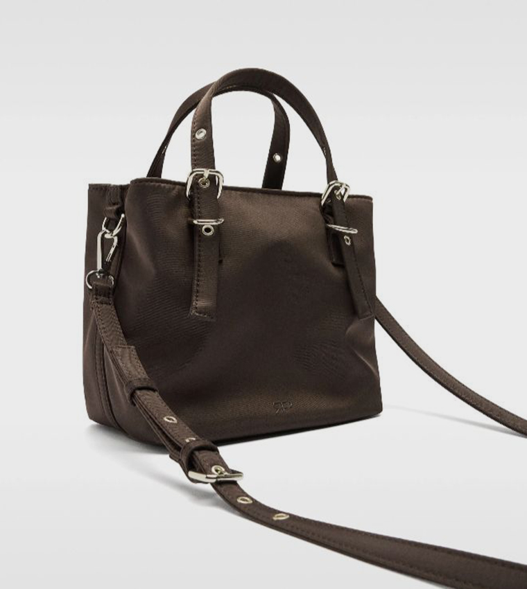 Textured Mini Tote Bag