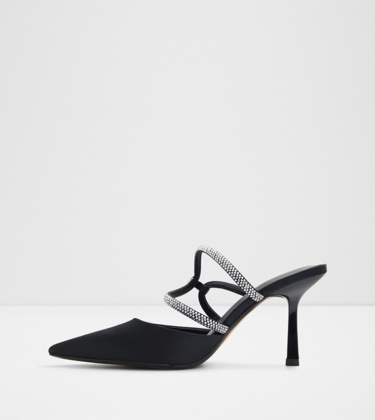 Buy Aldo PARIZA Embellished Stiletto Heel Pumps In Black | 6thStreet UAE